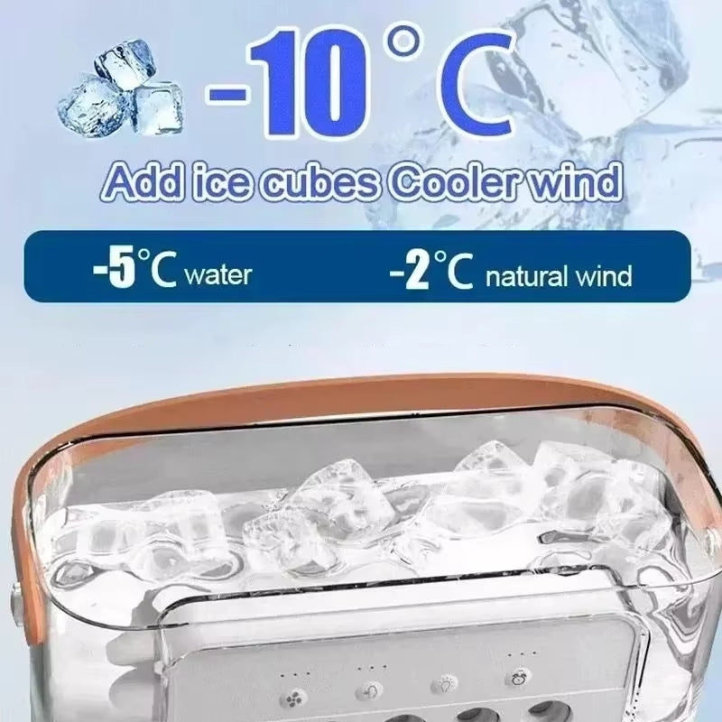 Ventilador con hielos Multifuncional Airea y Humidifica Airesh